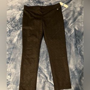 Calvin Klein Herringbone Pull-On Pants